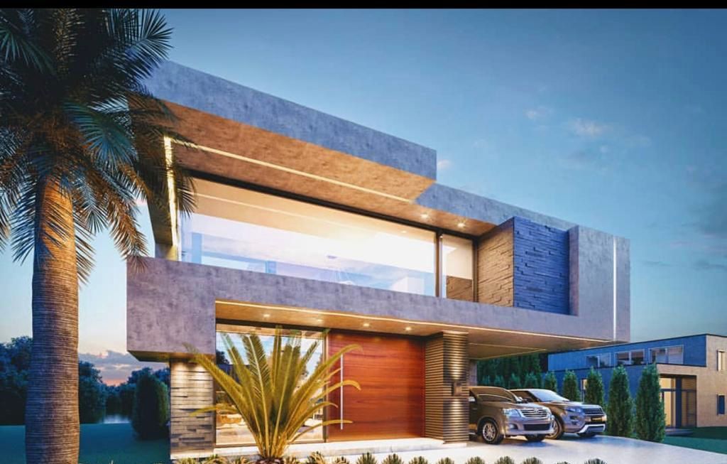 Residencial Tamboré 11 – fachada contemporânea